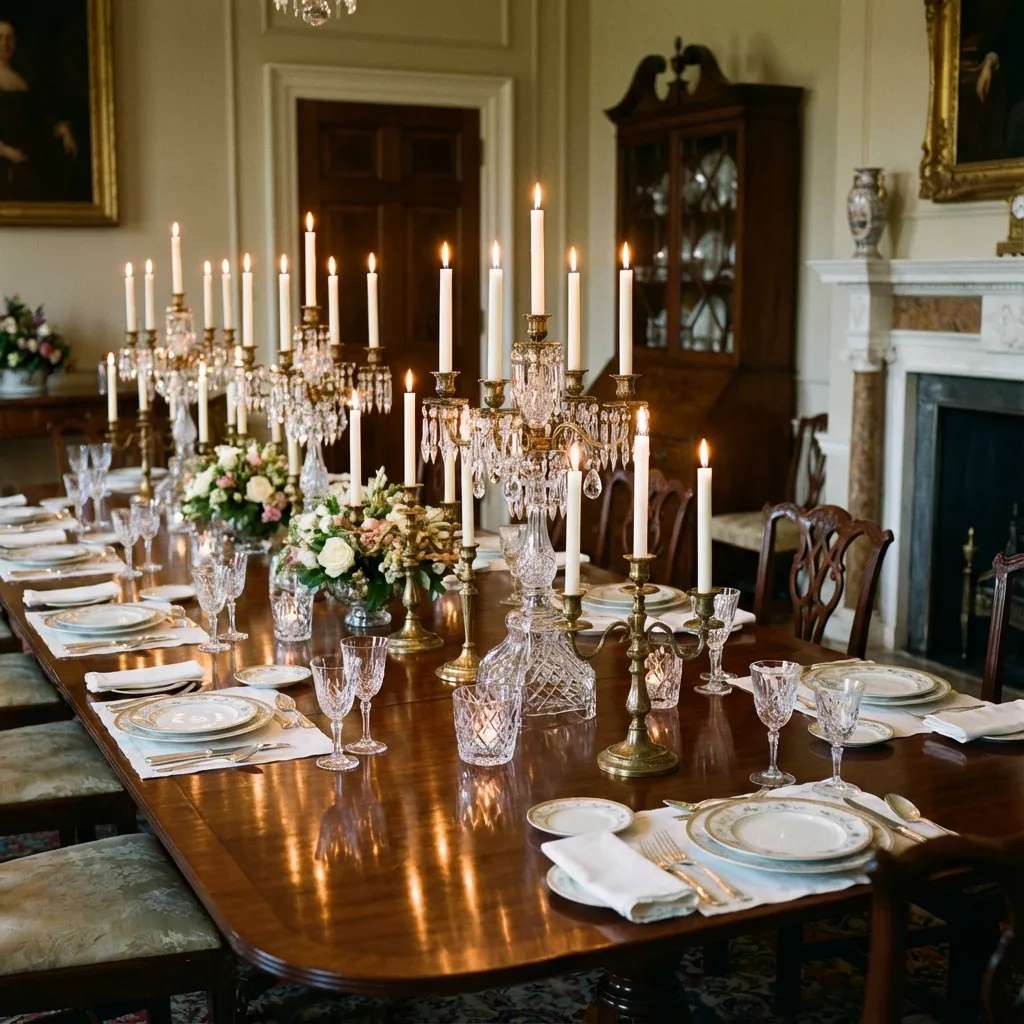 Crystal and Metal Candle Holders B2B