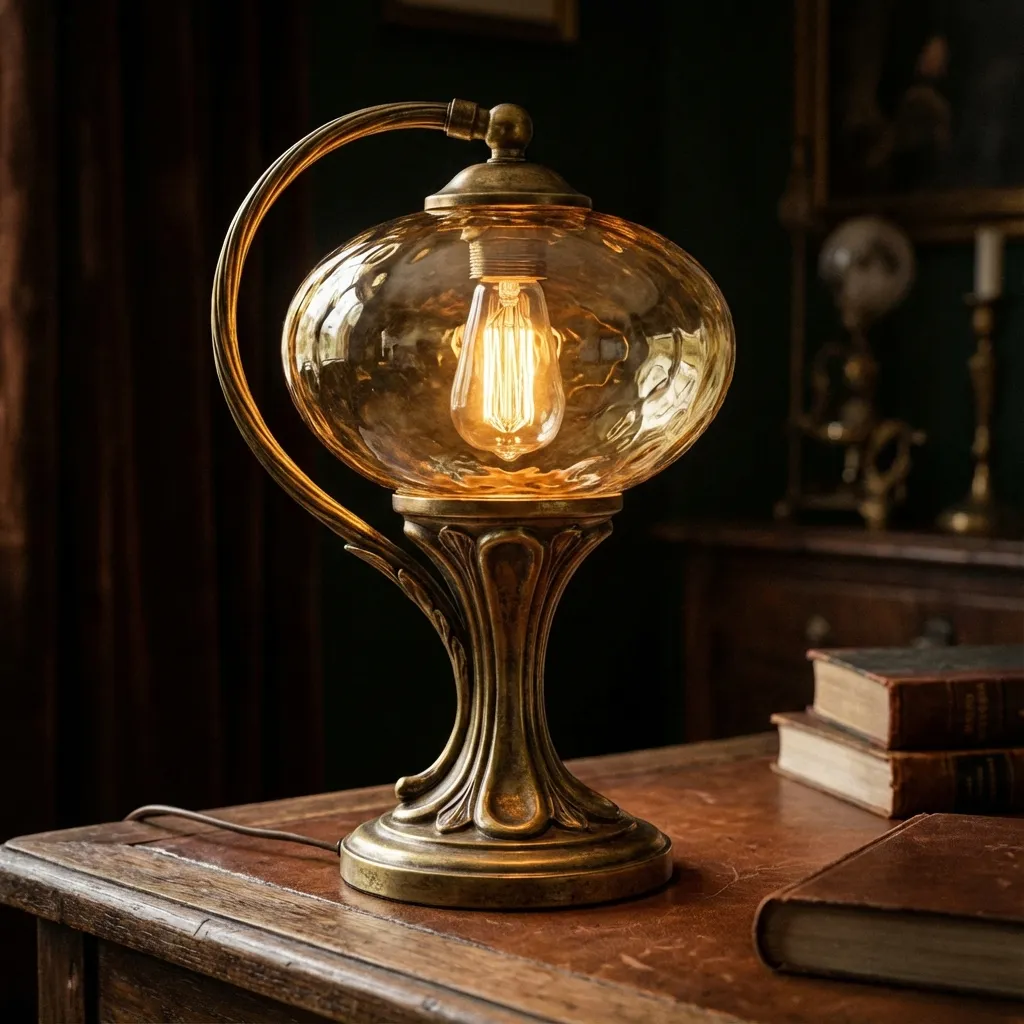 Wholesale Luxury Brass Table Lamp India